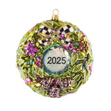 2025 Floral Wreath Ornament