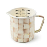 Mocha Check 7 Cup Measuring Cup