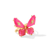 Bianca Butterfly Cocktail Ring, Pink