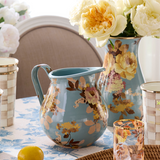Wild Rose Slate Pitcher