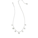 Dira Charm Necklace, Silver
