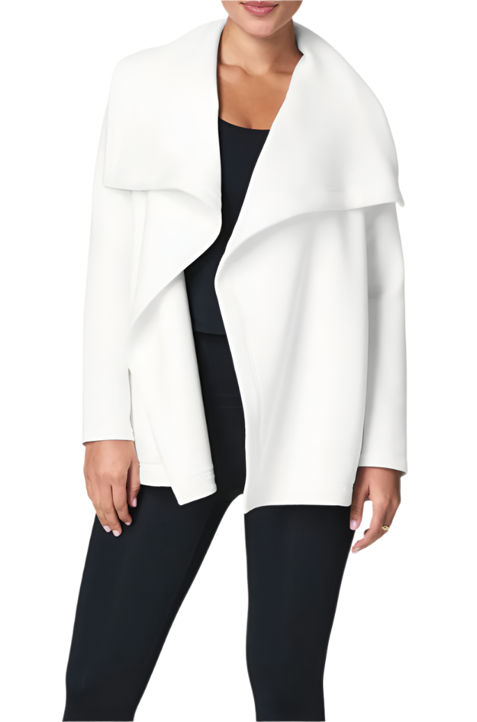 AirEssentials Drapefront Cardigan, Powder
