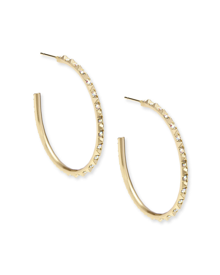 Veronica Gold Hoop Earrings