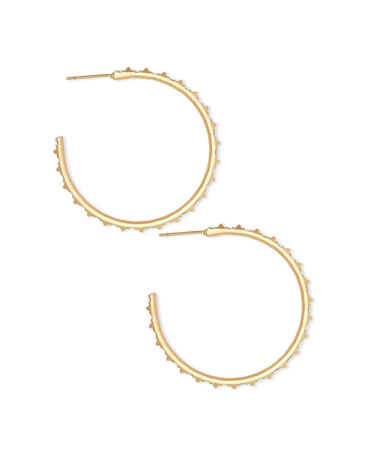 Veronica Gold Hoop Earrings