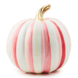 Bubblegum Pink Stripe Pumpkin, Medium