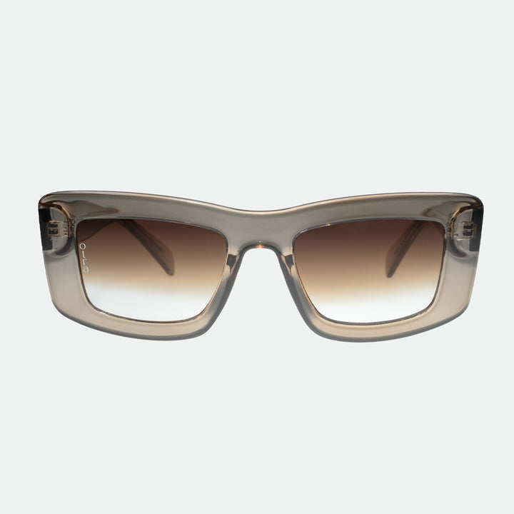 Marsha, Trans Olive/Brown Fade