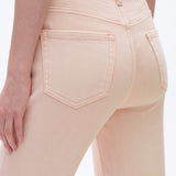 High Rise Straight Leg Jean, Pale Dogwood