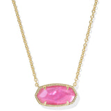 Elisa Statement Short Pendant Necklace, Azalea Illusion