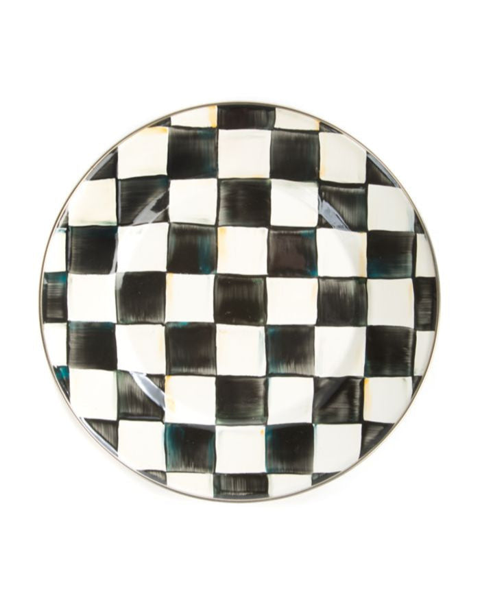 Courtly Check Dinner Plate