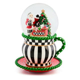 Check It Out Teacup Snowglobe