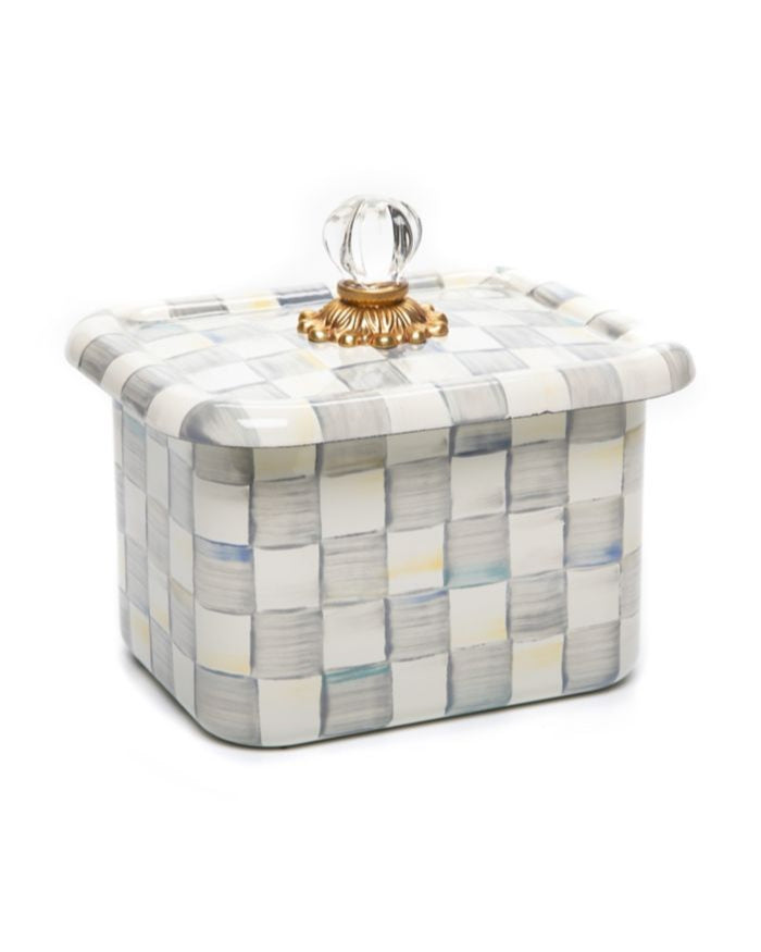 Sterling Check Recipe Box