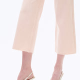 High Rise Straight Leg Jean, Pale Dogwood