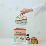 Christmas Bookstore Canister