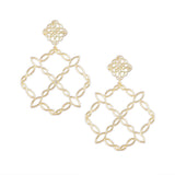 Bloom Statement Earrings, Gold