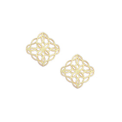 Bloom Stud Earrings, Gold