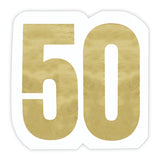 JUMBO SHAPED NAPKINS - 50