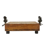 Las Golondrina Charola w/ 2 Birds Cast Iron