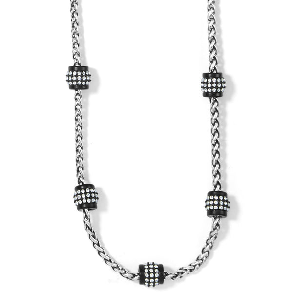 Meridian Petite Black Short Necklace