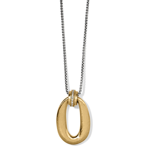 Meridian Lumens Pendant Necklace, Gold