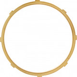 Meridian Zenith Station Bangle, Gold