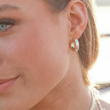 Just Dance Mini Hoop Earrings, Gold