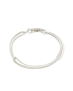Lori Delicate Bracelet in Bright Silver