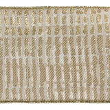 Decorative Ribbon, Wired Polyester 4" x 10 YDS
