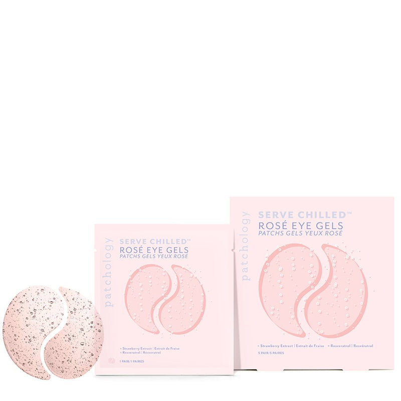 Served Chilled Rosé All Day Eye Gels, 5 Pack