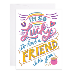 A Friend Like You Greeting Card