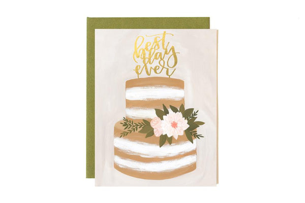 Wedding Best Day Ever Card