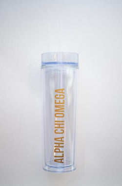 Sorority Clear Tumbler