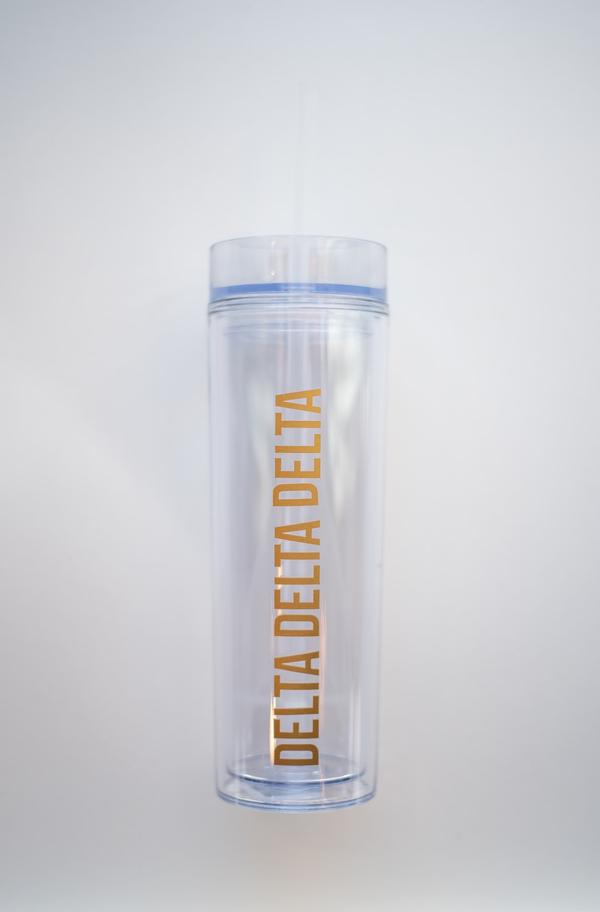 Sorority Clear Tumbler