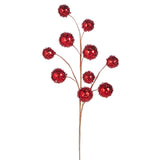 Red Iced Ball Spray