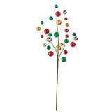 Red, Green, & Gold Ball Spray