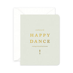 Happy Dance Greeting Card