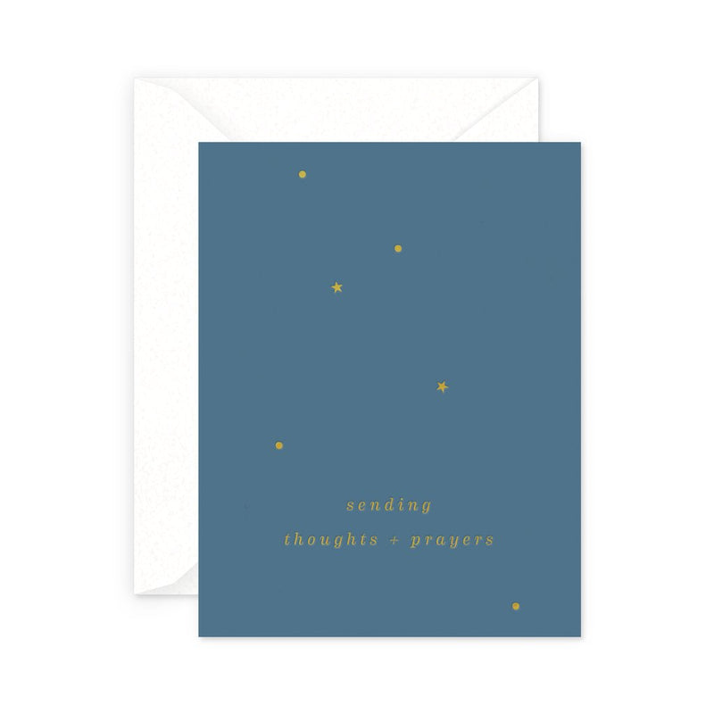 Thoughts and Prayers Greeting Card