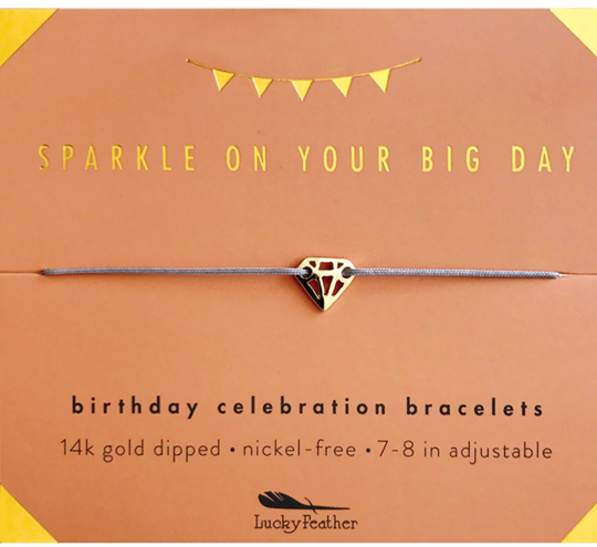 Birthday Celebration Bracelet- Sparkly Birthday