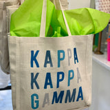Tonal Sorority Bag