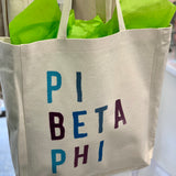Tonal Sorority Bag