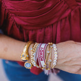 Gameday Custom Tassel Bracelet