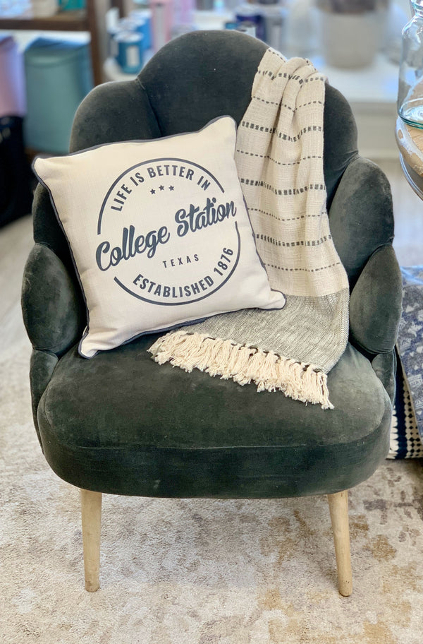 College Station Gameday Pillow