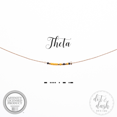 Morse Code Sorority Necklace