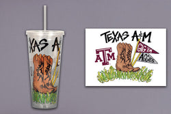 Texas A&M Tumbler (Big Boots)