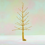 Pink Lighted Gold Tree
