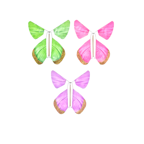 Magic Flying Butterfly - Glitter Pastel