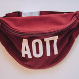 Maroon Sorority Fanny Pack