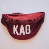 Maroon Sorority Fanny Pack