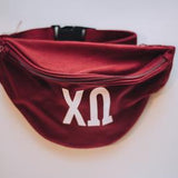 Maroon Sorority Fanny Pack