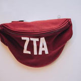Maroon Sorority Fanny Pack