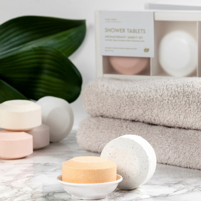 Multi-Use Shower Tablets, Aromatherapy Variety Set